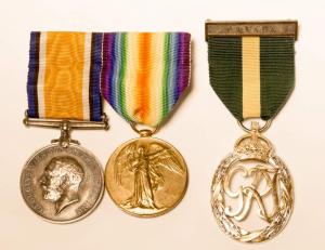 A Canadian Long Service and Efficiency Medal.