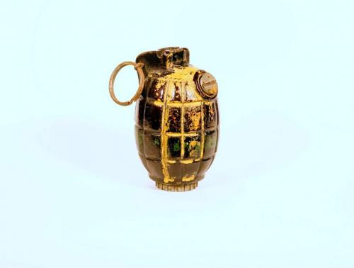 A hand grenade
