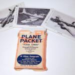 A small packet of flashcards with images of aircraft silhouettes on the front.